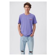 Mavi 066841-34637 Mavi Jeans Baskılı Mor Erkek T-Shirt