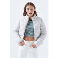 Mavi 110698-27105 Gri Kadın Şişme Mont