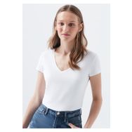 Mavi 162769-620 Beyaz Erkek T-shirt