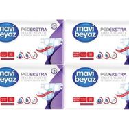 Mavi Beyaz Pedekstra Belbantlı Tekstil Yüzeyli Extra Büyük 120 Adet Yetişkin Hasta Bezi