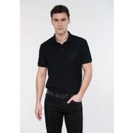 Mavi M0610305-900 Slim Fit Düz Siyah Erkek Polo T-shirt