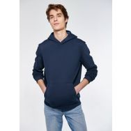 Mavi M0610937-70490 Kapüşonlu Regular Fit Düz Lacivert Erkek Şardonlu Sweatshirt