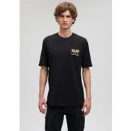 Mavi M0612109-900 Sıyah Loose Clapback Erkek T-shirt