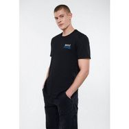Mavi M066841-900 Siyah Erkek Mavi Baskılı T-Shirt
