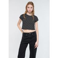 Mavi M168382-900 Bisiklet Yaka Normal Kalıp Kadın T-shirt