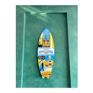 Mavion Argentina Renkli 150x50 cm Dekoratif Sörf Tahtası