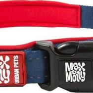Max & Molly Smart ID Matrix Medium Red Boyun Tasması