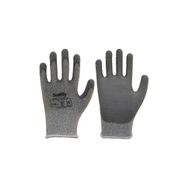 Max Safety PU-FLEX5-9 No:9 Siyah Gri PU Kaplı Kesilmeye Dirençli İş Eldiveni