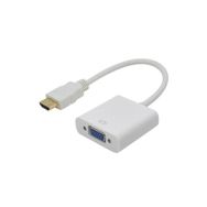 Maxgo 2094 Görüntü Projeksiyon HDMI To VGA Kablo Çevirici Dönüştürücü Adaptör