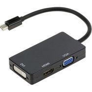 Maxgo 2106 Mini Thunderbolt Displayport To Hdmi Dvi Vga Kablo Çevirici Dönüştürücü