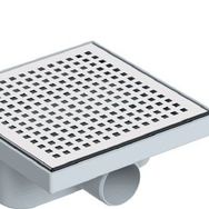 Maxiflow Kare Line Duş Kanalı Q50 20x20 cm Yan Çıkış