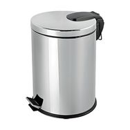 Maxiflow Pedallı Krom 12 lt Çöp Kovası