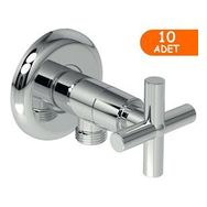 MaxiFlow TM03810212 10 Adet Yıldız Klozet Rozetli Taharet Musluğu