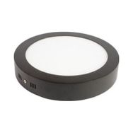 Maxled 18 W 3000 K Günışığı Yuvarlak Siyah Kasa Sıva Üstü Led Panel