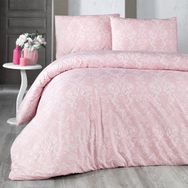 Maxstyle Premium Angletta 200 x 220 cm Pudra Çift Kişilik Nevresim Takimi