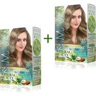 Maxx Deluxe 2 Paket Natural Beauty Amonyaksız 8.1 Küllü Açık Kumral Saç Boyası