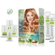 Maxx Deluxe 2 Paket Natural Beauty Amonyaksız 8.73 Altın Karamel Doğal Sarı Saç Boyası