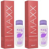 Maxx Deluxe 4/65 Şarap Kızılı 2x60 ml Saç Boyası + 2x60 ml Oksidan