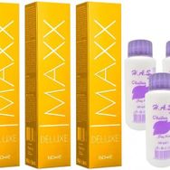Maxx Deluxe 6/00 Yoğun Koyu Kumral 3x60 ml Saç Boyası + 3x60 ml Oksidan