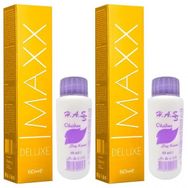 Maxx Deluxe 6/1 Küllü Koyu Kumral 2x60 ml Saç Boyası + 2x60 ml Oksidan