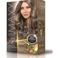 Maxx Deluxe 8.0 Açık Kumral 100 ml Tüp Saç Boyası