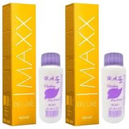 Maxx Deluxe 9/1 Küllü Açık Sarı 2x60 ml Saç Boyası + 2x60 ml Oksidan