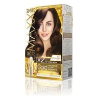 Maxx Deluxe Gold Çikolata Kahve 6.7 24K Altın Parçacıklı 2x50 ml Saç Boyası