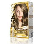 Maxx Deluxe Gold Fındık Kabuğu 7.3 24K Altın Parçacıklı 2x50 ml Saç Boyası