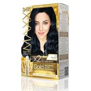 Maxx Deluxe Gold Mavi Siyah 1.1 24K Altın Parçacıklı 2x50 ml Saç Boyası