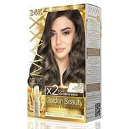 Maxx Deluxe Golden 8.11 Yoğun Açık Küllü Kumral 24K Altın İçerikli Saç Boyası
