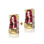 Maxx Deluxe Golden Beauty 24K 5.65 Çilek Kırmızısı 2 Adet Boya Seti