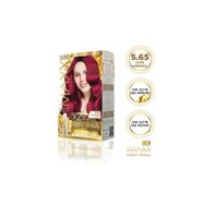 Maxx Deluxe Golden Beauty 24k Altın İçerikli 5.65 Çilek Kırmızısı Saç Boya Seti