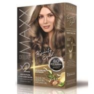 Maxx Deluxe Maxx Beauty Expert 8.00 Yoğun Açık Kumral Set Boya