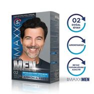 Maxx Deluxe Men 02 Doğal Siyah Saç Boyası