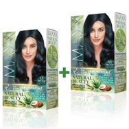 Maxx Deluxe Natural Beauty 1.1 Mavi Siyah 2'li Set Boya