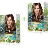 Maxx Deluxe Natural Beauty 2 Adet 7.3 Fındık Kabuğu Saç Boyası