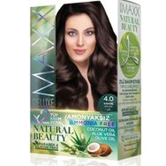 Maxx Deluxe Natural Beauty Amonyaksız 4.0 Kahve Saç Boyası