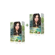 Maxx Deluxe Natural Beauty Amonyaksız 7.1 Küllü Kumral x2 Saç Boyası Seti