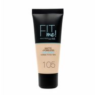 Maybelline Fit Me Matte + Poreless Foundation 105 Natural Ivory Mat Fondöten