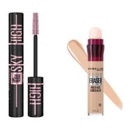 Maybelline Lash Sensational Sky High Cosmic Black Maskara + Instant Anti Age Eraser 01 Light Kapatıcı