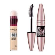 Maybelline New York Instant Anti Age Eraser Kapatıcı 00 Ivory 6.8 ml Maybelline New York Lash Sensational Yelpaze Etkili Intense Black Maskara