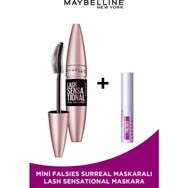 Maybelline New York Lash Sensational Yelpaze Etkili Intense Black Maskara Ekstra Siyah Mini Falsies Surreal Maskara
