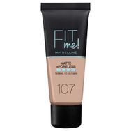 Maybelline New York No:107 Rose Be Fit Me Matte Poreless Fondöten