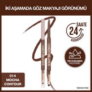 Maybelline New York Sculpting Stix Çift Uçlu 014 Mocha Contour Göz Kalemi