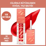 Maybelline New York Sunkisser Hazy Matte 36 Spicy Red Likit Allık