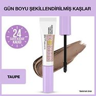 Maybelline New York Super Lock Brow Glue Taupe Kaş Sabitleyici Maskara