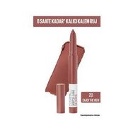 Maybelline New York Superstay Ink Crayon 20 Enjoy the View Kalem Ruj