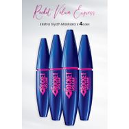 Maybelline Rocket Volum Express Ekstra Siyah 4 Adet Maskara