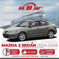 Mazda 3 2004-2008 Muz Silecek Takımı