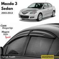 Mazda 3 Sedan 2003-2013 Mügen Cam Rüzgarlığı